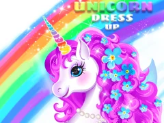 Spill Unicorn Dress Up online