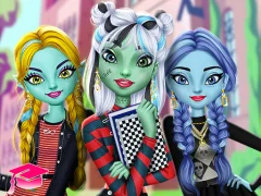 Xogo Monster Girls High School Squad en liña