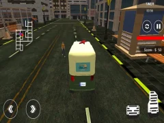Xogo City Tuk Tuk Rickshaw: Chingchi Simulator en liña