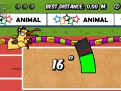 Igra Animal Olympics Triple Jump online
