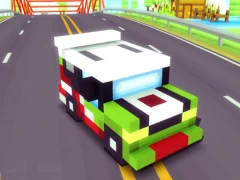 Blocky Highway — لعبة مجانية اون لاين