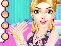 Xogo Beautiful Starry Sky Nail 2 en liña