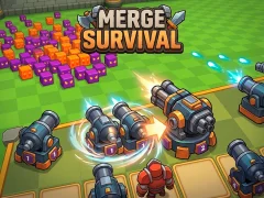 Mchezo Merge Survival online