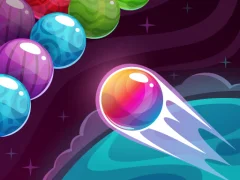 Bubble Shooter Planets — bezplatná online hra