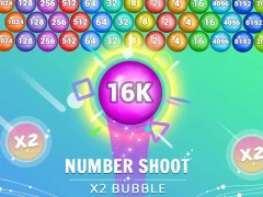 Number Shoot x 2 bubble – kostenloses Online-Spiel