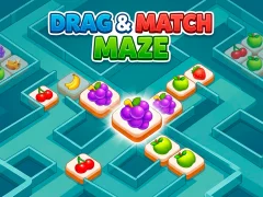 თამაში Drag & Match Maze ონლაინ