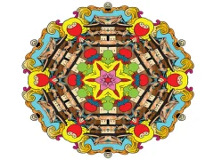 游戏Mandala coloring book for adults and kids在线