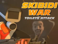 Skibidi War Toilets Attack — bezmaksas tiešsaistes spēle