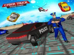 Police CyberTruck Chase — لعبة مجانية اون لاين