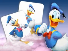 Donald Duck memory card match — لعبة مجانية اون لاين