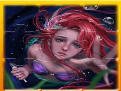 Trò chơi Mermaid Ariel Princess Jigsaw Puzzle trực tuyến