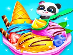 Baby Panda Ice Cream Truck  — لعبة مجانية اون لاين