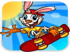 Rabbit Skater — لعبة مجانية اون لاين