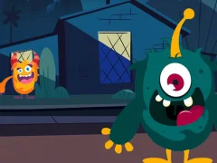 Igra Funny Monsters Jigsaw spletu
