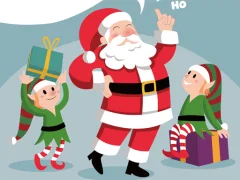Laro Santa Merry Xmas Puzzle online