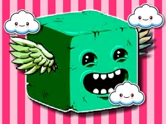 Cube Endless Jumping — bezmaksas tiešsaistes spēle