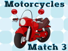 Motorcycles Match 3 — لعبة مجانية اون لاين
