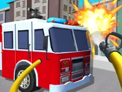Fire Truck Driving Simulator — لعبة مجانية اون لاين