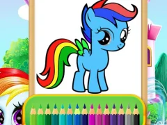 Wonder Pony Coloring — free online game