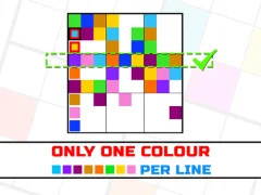 Only one color per line — لعبة مجانية اون لاين