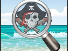 Leikur Hidden Objects Pirate Treasure  á netinu