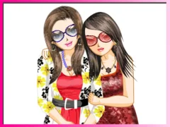 Xogo Best Friends Dressup en liña