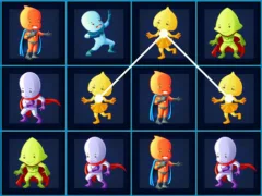 Xogo Superheroes Connect Deluxe en liña