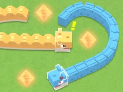 Merge Snake Battle — bezmaksas tiešsaistes spēle