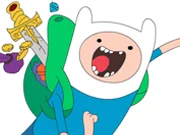 Spill Adventure Time Coloring book online