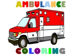 Ambulance Trucks Coloring Pages — free online game