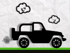 Xogo Paper Monster Truck Race en liña