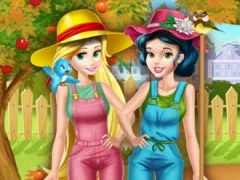 Гаме Princesses Working In the Garden  онлајн