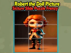 Robert the Doll Picture Slide Puzzle Frenzy