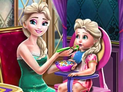 Ice Queen Toddler Feed เกมออนไลน์