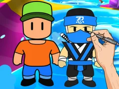Stumble Guys Coloring Book — free online game