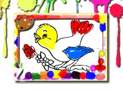游戏Birds Coloring Book在线