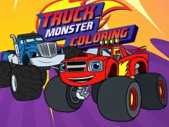 Truck Monster Coloring — free online game