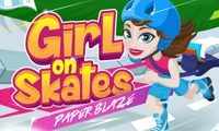 Girl on Skates Paper Blaze – tasuta veebimäng