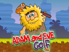 بازی Adam and Eve Golf آنلاین