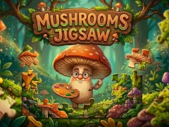 Игра Mushrooms Jigsaw онлајн