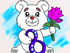 March Coloring Book — free online game