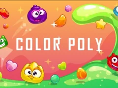 Color Poly — bezmaksas tiešsaistes spēle