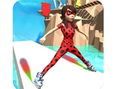 Xogo Ladybug Skating Sky Up  en liña