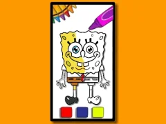SpongeBob Coloring Adventure — لعبة مجانية اون لاين