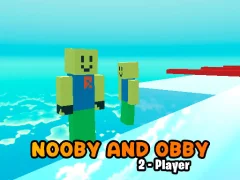 Spil Nooby And Obby 2-Player online