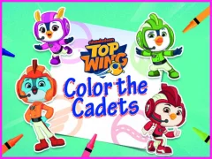 Top wing Color the cadets — free online game