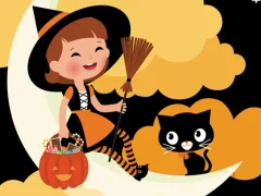 Spel Little Witch Puzzle på nätet