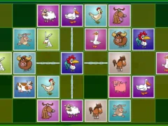 Xogo Farm animals matching puzzles en liña