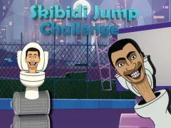 Skibidi Jump Challenge — bezmaksas tiešsaistes spēle