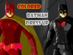 Spill Colored Batman Dress Up online